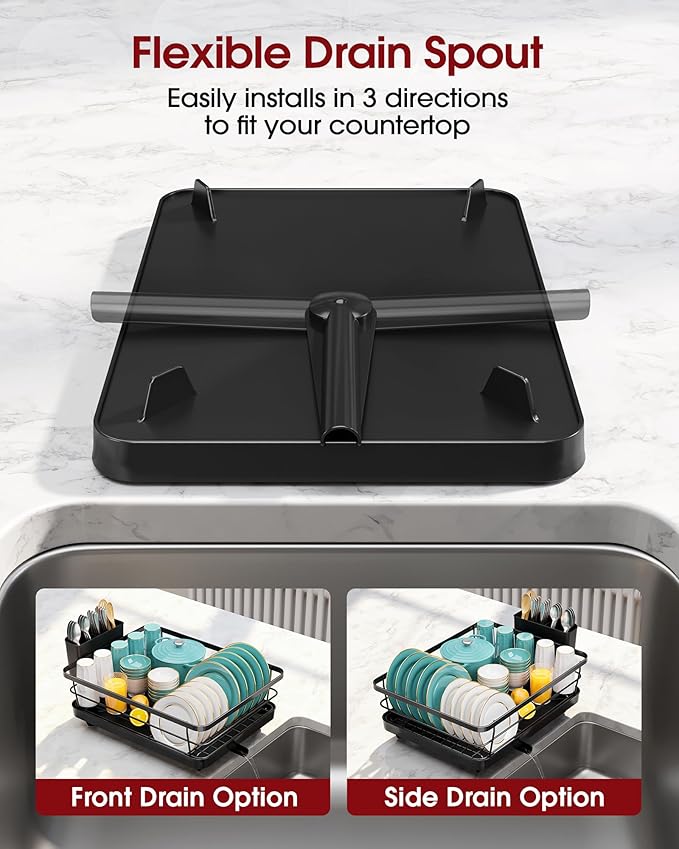 Stainless Steel Dish Drying Rack - Image 4
