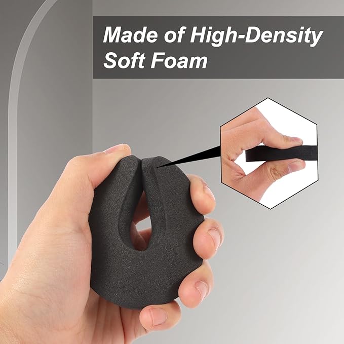 8 Pcs Multifunctional Door Slam Stopper and Door Pinch Guard, Stylish Finger - Image 4