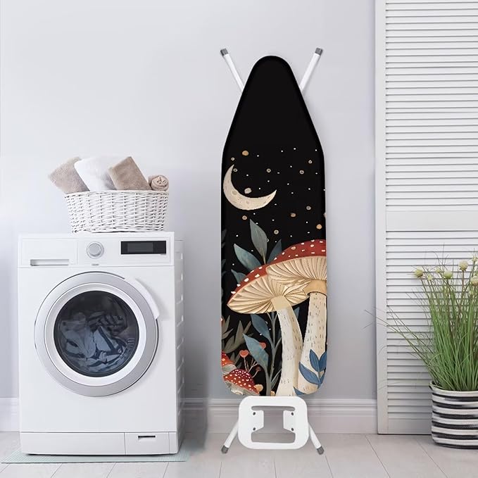 Moon Mushroom 15x54 Ironing Board Cover Elastic Edge Applicable Standard Size - Image 3
