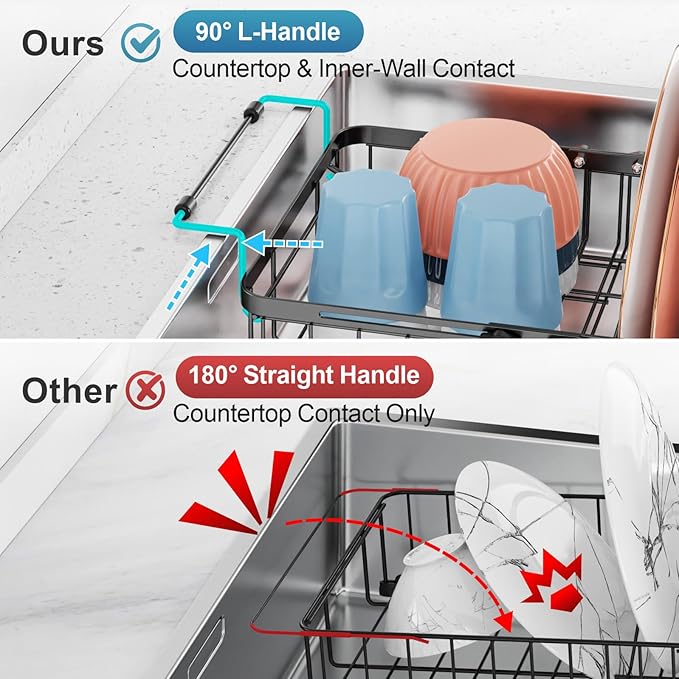 iSPECLE Expandable Dish Drying Rack - Image 5