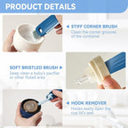 3 in 1 Cup Lid Gap Cleaning Brush Set, Cup Lid Gap Cleaner, Home Kitchen - Image 5