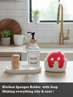 Ceramic Double Sponge Holder - Image 6