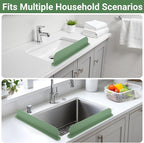 19.29 inch Silicone Sink Splash Guard, Splash Guard - Image 7