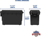 Sheffield Ammo Storage Box, .30 Cal Stackable | Water and Dust Resistant | - Image 2