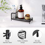 Luxspire Toothbrush Holders, Bathroom Organizer Countertop - Image 5