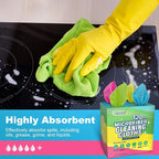 Microfiber Cleaning Cloth, 120 Pack Reusable Paper Towels Microfiber Towels - Image 3