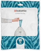 Brabantia PerfectFit Trash Bags Thick Plastic Trash Can Liners by BrabantiaUSA
