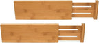 Lipper International 8895 Bamboo Wood Custom Fit Adjustable Dresser Drawer by LipperInternational