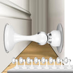 8 Pack Magnetic Door Stoppers, Stainless Steel Door Stops by Profasion
