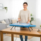 Metal Mesh Panel Tabletop Ironing Board | Foldable Iron Board | Heavy Duty - Image 5
