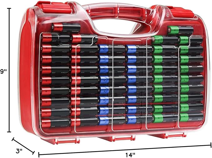Battery Organizer Storage Case - Image 7