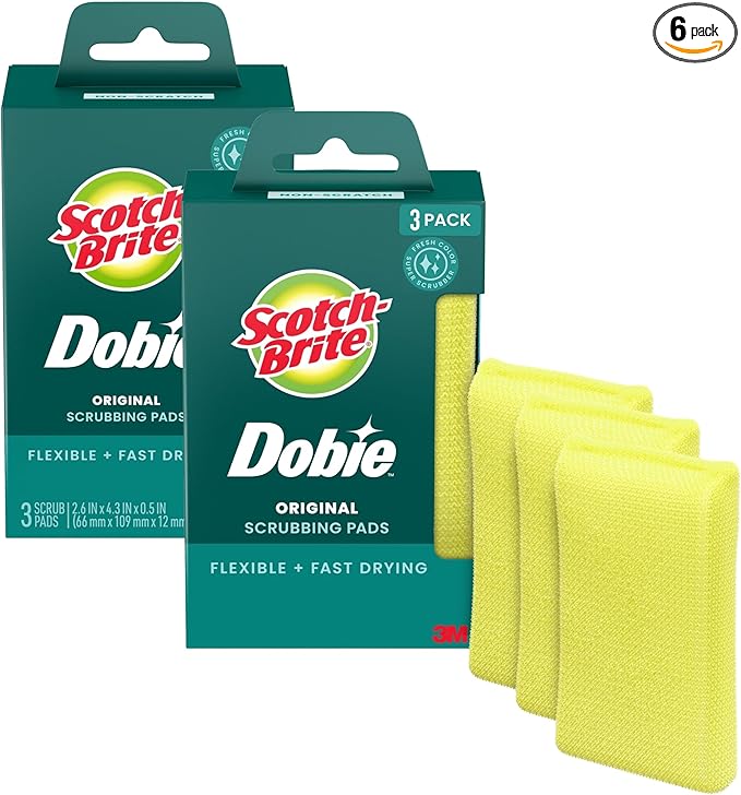 3M Scotch-Brite Dobie, 1 Pad each by 3MIndustrial