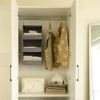 GRANNY SAYS 3-Shelf Hanging Closet Organizer and Storage, Collapsible Hanging - Image 8