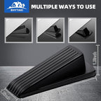Door Stoppers for Bottom of Door on Floor, Premium Rubber Stoppers Wedge - Image 2