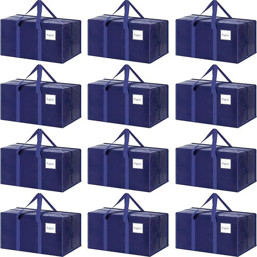 12 Pack Extra Heavy Duty Large Moving Bags by Fygrip