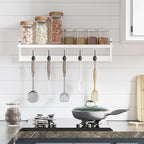 BAMEOS Wall-Mounted Wood Shelf - Image 4