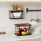 2 Pack Stackable Kitchen Organization, Counter Organizers and Pantry - Image 6