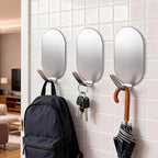 Sticky Adhesive Hooks for Hanging, Key Hooks, Stainless Steel Wall Hooks - Image 9
