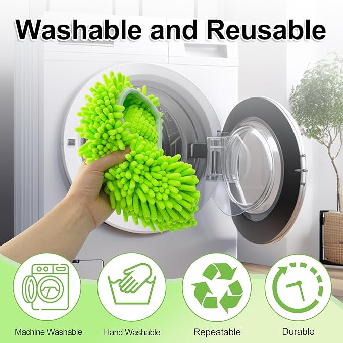 Reusable Mop Pads for Swiffer, Wet Dry Sweeping Mop Pad for Swiffer Sweeper Mop - Image 6