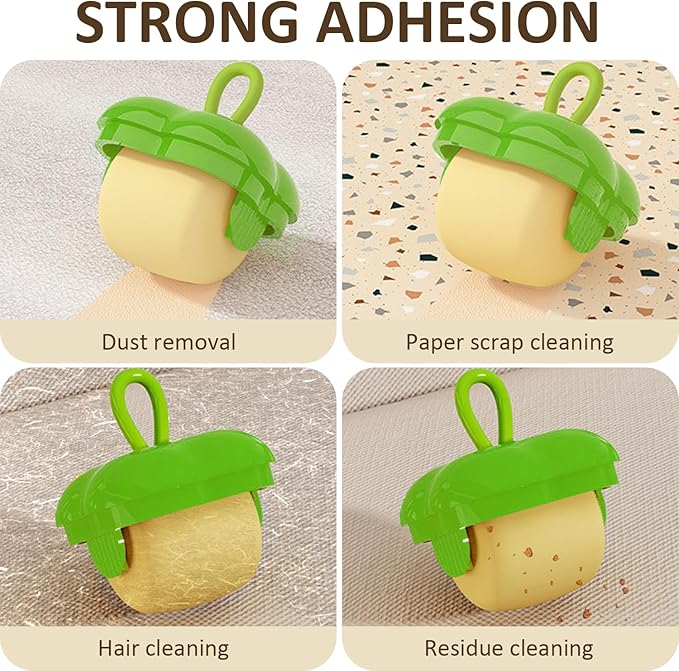 2Pcs Reusable Lint Roller Set, Portable Mini Travel Lint Roller, Washable - Image 4