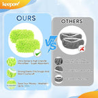 KEEPOW Reusable Microfiber Mop Pads Compatible - Image 2