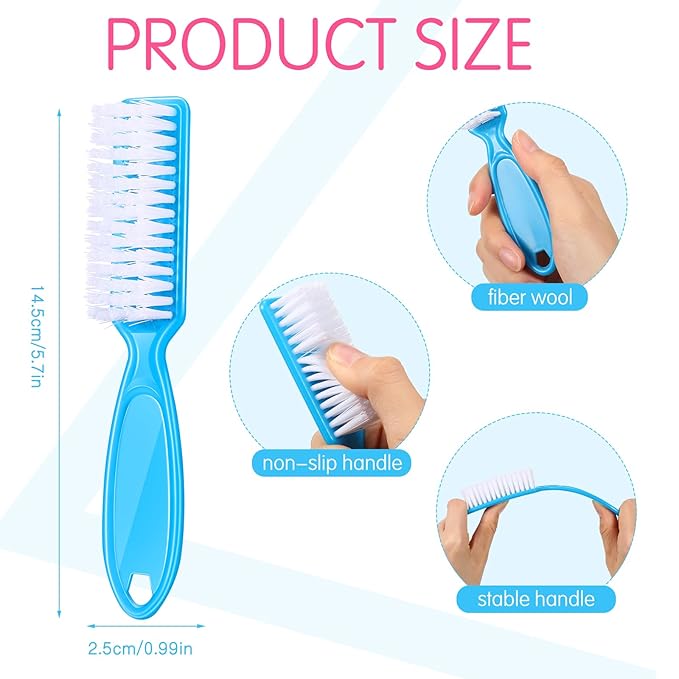 Patelai 15 Pieces Nail Brush Handle Grip - Image 2