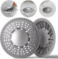 Shower Drain Hair Catcher, Upgraded 2Pack Premium Silicone Drain Protector & by Nipoko