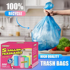 300 Count 5 Gallon Trash Bags - Image 6