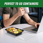 50 Pack 32 oz Meal Prep Containers Reusable - Image 7