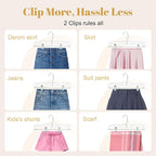 HOUSE DAY Clear Skirt Hangers - Image 6