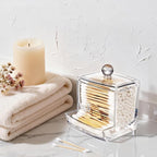 SheeChung 10Oz Acrylic Qtip Holder Dispenser - Image 2