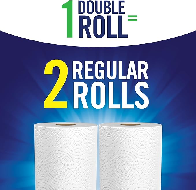 Sparkle Tear-A-Square Paper Towels, 2 Double Rolls = 4 Regular Rolls, - Image 7