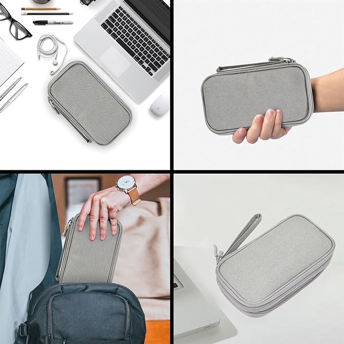 Electronic Organizer Travel Cable Accessories Case, Organizer Bag, Accessories - Image 6