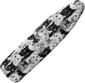 Household Iron Board Covers, Cute Cat Print Ironing Board Cover Protector by Wanzuoeng
