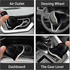 Car Interior Dust Brush, Auto Detailing Brush, Soft Bristles Car Cleaning - Image 5