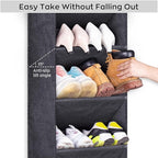 SLEEPING LAMB Over The Door Shoe Organizer - Image 6