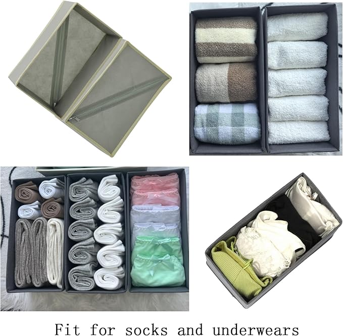 Sock Drawer Organizer 3 Pack - Image 7