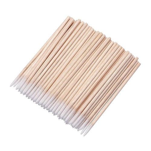 1200pcs Nails Wood Cotton Swab Cleaning 7cm Microbrush Eyelash Sticks Buds Tip by Qundaoily