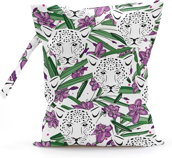 Wet Bag, Wet Dry Bag, Wet Bag for Swimsuit, Dirty Yoga Gym Clothes, Makeup Bag - Image 2