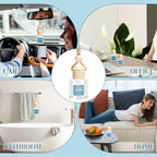AROIC Car Air Freshener 6 Pack, Long Lasting Fresh Aroma Diffuser Set - Image 8