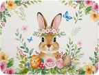 Easter Egg Bunny Dish Drying Mat 18 x 24 Inch by APORTT
