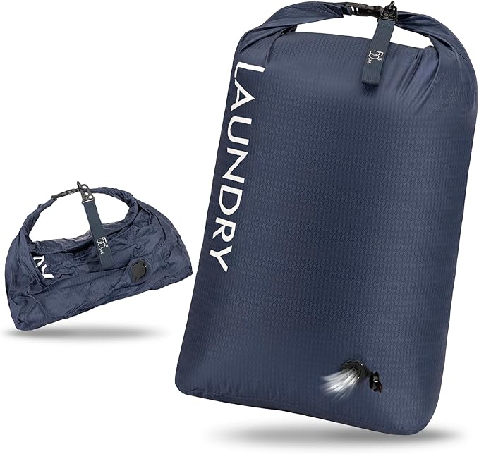 Travel Laundry Bag, Vacuum Compression Dirty Clothes Travel Bag, Waterproof by CANBOX