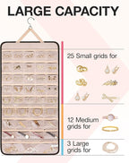 BAGSMART Hanging Jewelry Organizer Storage Roll - Image 3