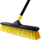 Yocada 18 Inch Push Broom Heavy-Duty Outdoor Commercial Broom Brush Stiff by Yocada