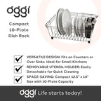 Oggi Compact Dish Drying Rack - Image 7