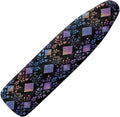 Ikat Rhombus Ironing Board Cover 54x15 inches, Gradient Leaf Geometric Graphic by Daulesho