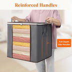 Lifewit 100L Extra Large Blanket Storage Bags, Foldable Comforter Storage - Image 4