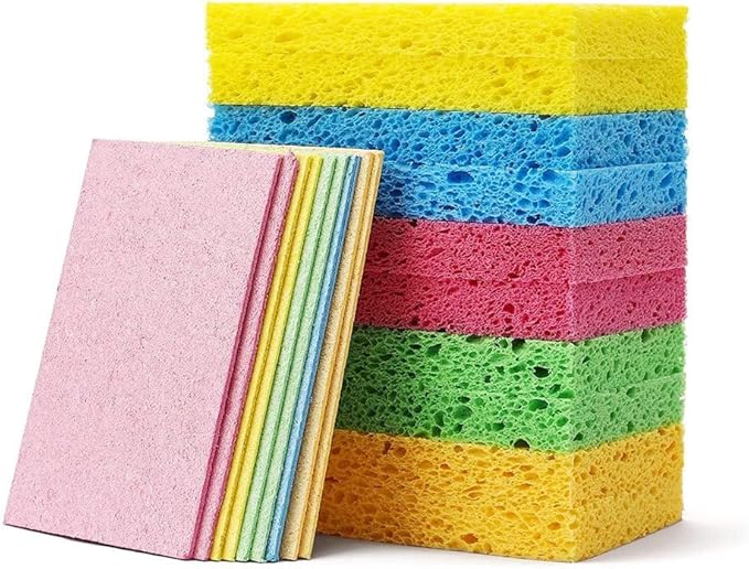 6 - Pack Non-Scratch Scrub Sponges - Sponges - Image 8