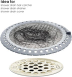 2PCS Shower Drain Hair Catcher, Shower Drain Strainer, Stainless Steel - Image 6