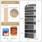 5 Tiers Over Door Organizer - Image 8